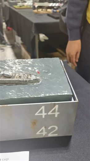 Лучшая модель из категории "Флот" на Taiwan Model Show-2025 #diy #show #hobby #navy