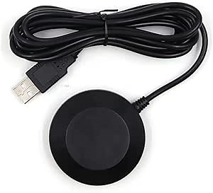 GPS Receiver Dual GLONASS RS-232 Serial Female USB Connector Waterproof No. 0 Shell Series (BN-808)