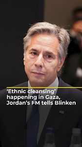Jordan’s FM Ayman Safadi warned US Secretary of State Antony Blinken that “ethnic cleansing” is taking place in Gaza and that Israel must stop its attacks on the besieged enclave and Lebanon. | Al Jazeera English