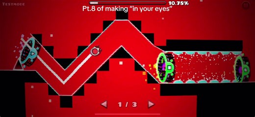 Creating 'In Your Eyes' in Geometry Dash: Part 8