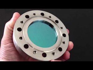 Germanium AR coated vacuum viewport for IR infrared applications sales@dmphotonics.com