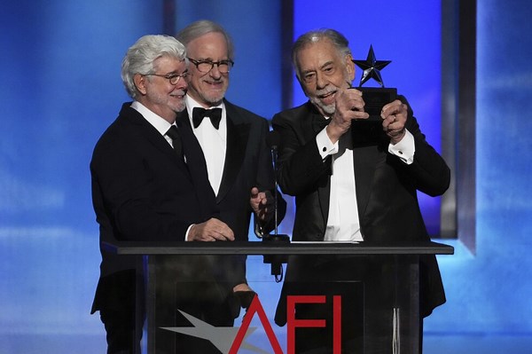 Francis Ford Coppola accepts AFI Life Achievement Award with tributes from Spielberg, Lucas and more