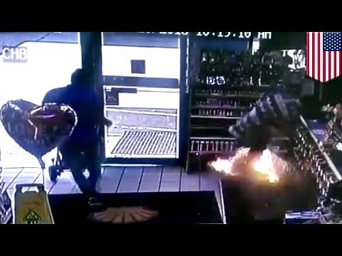 E-cig explosion: Man lit up like fourth of July as vape blows up in his pants - TomoNews