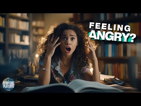 How to Deal with Anger with JUST 25 Bible Verses | Scripture Playlist