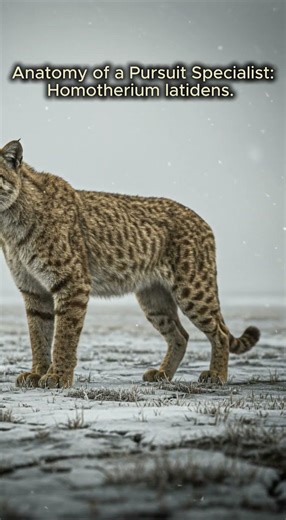 Homotherium: The Scimitar Stealth