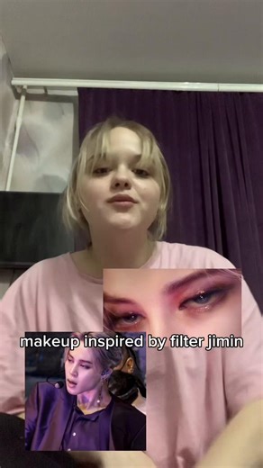 Makeup Inspired by Jimin's Filter