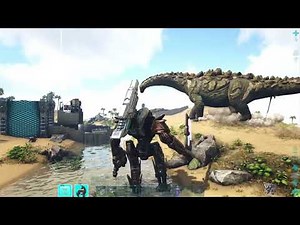 ARK Survival Evolved : Taming a Titanosaur with a Mek - (Official PS5)