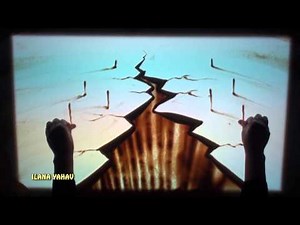 "Give Peace A Chance" A Sand Art by Ilana Yahav .