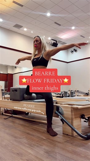 Inner Thigh Flow: Friday Pilates in Espresso Grip Socks