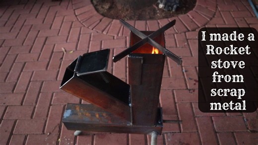 Built a Rocket Stove Just for Fun — Totally Worth It