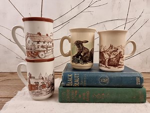 Whimsical Dunoon Mugs Made in England - Etsy Australia