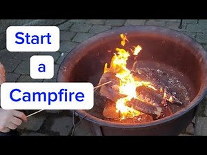 How to Start a Campfire