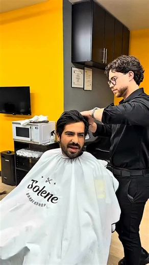 Classic gentleman brushback. Clean, timeless, and controlled. Styled with our Sea salt spray for natural movement & chrome clay for structure that lasts. Confidence starts with great hair—start today link in bio🔗 #forteseries #menshair #hairinspo | FORTE Series