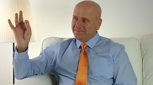 Happy Businessman Indicating Ok Hand Sign 库存影片视频（100% 免版税）28024555 | Shutterstock