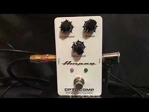 Ampeg Opto-Comp Analog Compressor... Dr. Tone demo