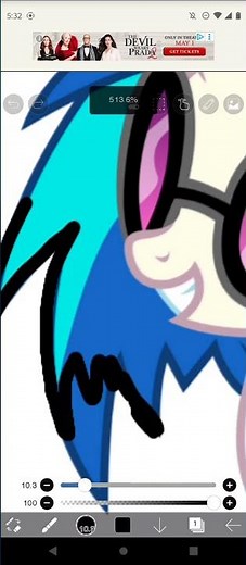 How To Make Corruption Vinyl Scratch/DJPON-3 on ibisPaintX #mlp #ibispaintx #vinylscratch