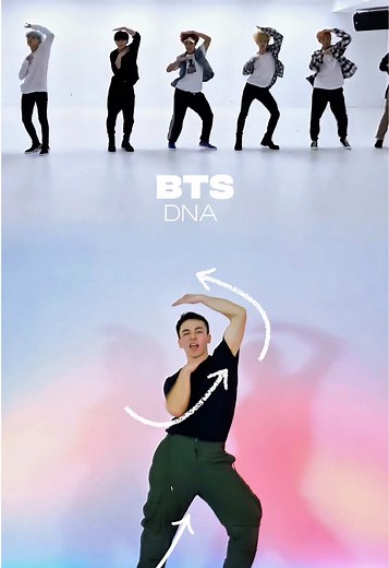 BTS DNA Dance Tutorial for Beginners