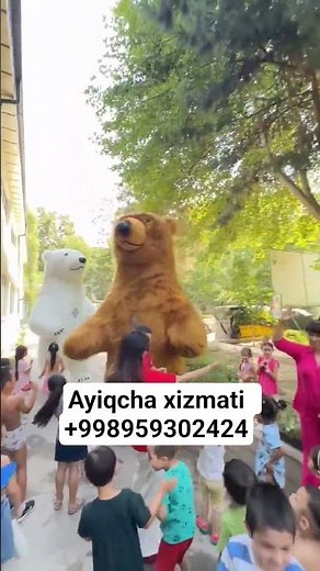 Ayiq tedi mishka animator multfilm qahramonlari