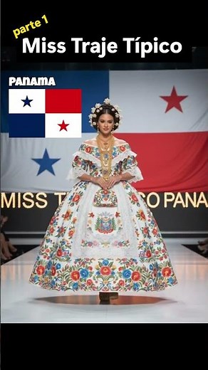 Asi seria el miss Traje tipico #politics #cultura #country