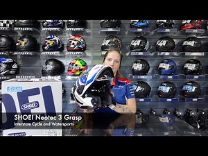 SHOEI Neotec 3 Grasp + Sena Bluetooth Comm System!