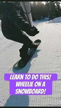 HOW TO BUTTER! #snowboarding