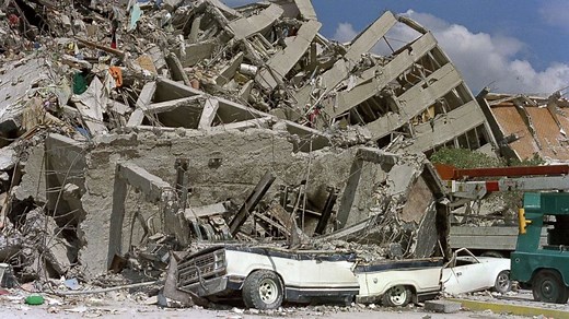 The devastating earthquake that struck Mexico in 1985