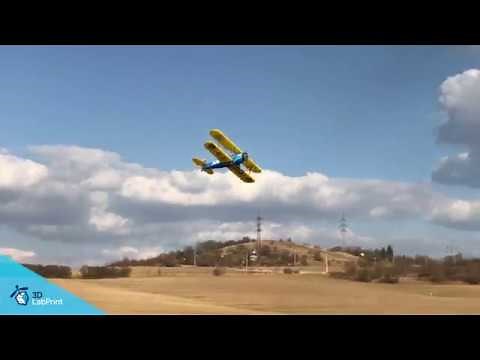 Stearman PT-17 kaydet flight video