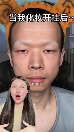 Oo jadi ini? Gimana hidung baru aku?😭🫵🏻