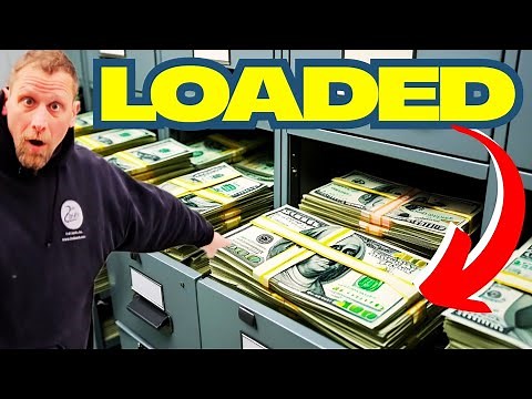 File cabinets LOADED w/ CASH! ~ WHY did I only buy 1 of the 6 unit$!!!