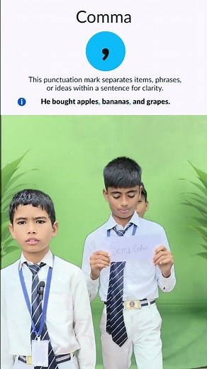 Learn Punctuation: Full Stop, Colon, Comma & More! (Easy English Grammar)