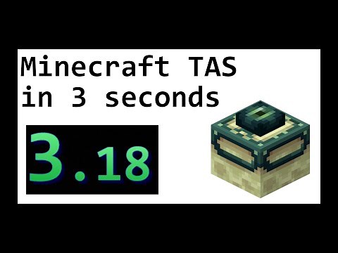 Minecraft in 3 seconds (Creative Speedrun TAS)