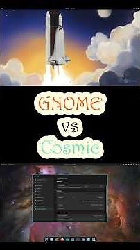 GNOME vs COSMIC Desktop – The Real Linux Desktop Choice in 2025