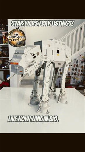 🔥 80 Vintage Star Wars Listings – Mint Figures, AT-AT & Vehicles! #starwars #ebay #reseller #toys