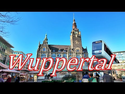 Wuppertal, Exploring this Unique City in Germany (4K Video) 🇩🇪