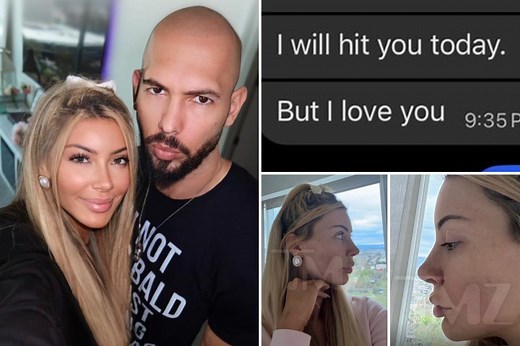 Andrew Tate’s ex-girlfriend Bri Stern reveals horrifying threats he made as she sues him for alleged violent abuse: ‘You are my property’