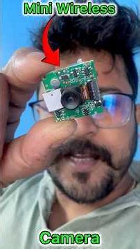 Smallest Wireless Camera 🔥 #securitycamera #minicamera #spygadgets #wificamera #diy #camera