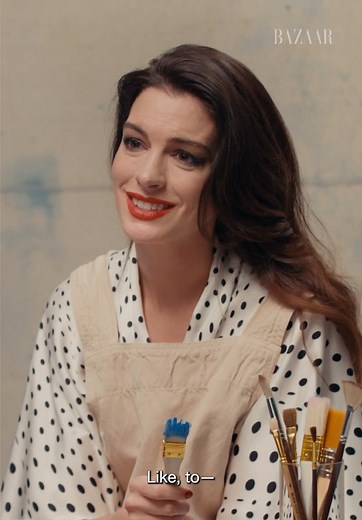 Anne Hathaway: Bazaar's Portrait Mode Q&A