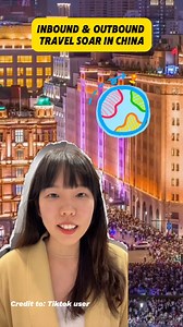 1M views · 2.2K reactions | China’s Golden Week: Top 3 Outbound Travel Trends & What Visitors Can Expect Tourism during #China’s Labor Day Golden Week is booming—both inbound and outbound! Want to know what the top 3 trends for outbound #tourism in #China are? Curious about what international travelers can experience in China? Check out the video! #travel #visitor #LaborDay | CGTN Frontline | Facebook