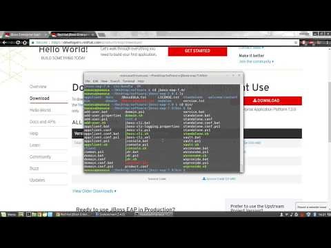 JBoss EAP 7 Installation and Access Management Console