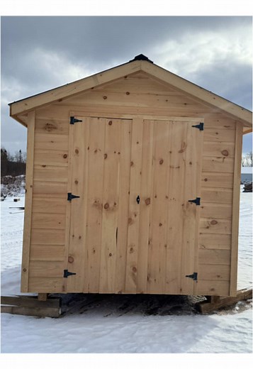 Handcrafted 8x10 Shed for Quick Pickup in New Brunswick