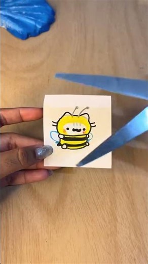 Tự vẽ và làm sticker bằng giấy thủ công siêu đơn giản #3dsticker #sticker #rpstickers