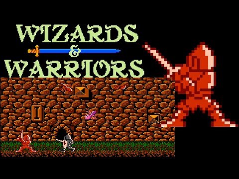 Wizards & Warriors (NES) original video game | full game completion session 🎮