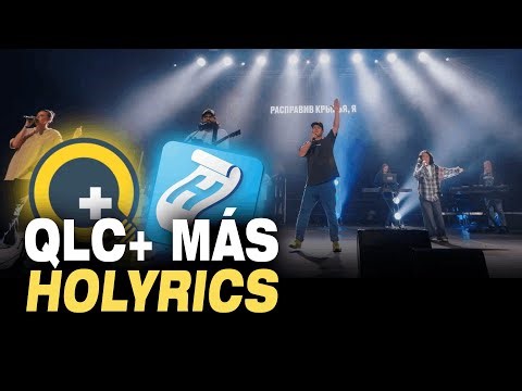 QLC+ DMX más HOLYRICS (software de control de iluminación con QLC+PLUS)