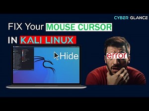 Fix your invisible mouse cursor in KALI LINUX | Kali Linux Error solve (HINDI)