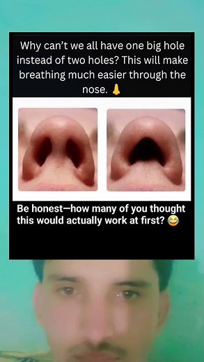 Why Do Humans Have Two Nostrils Instead of One? 🤔👃