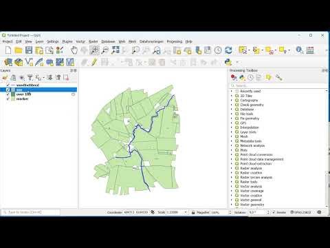 QGIS model designer Calculate Field buffer zones