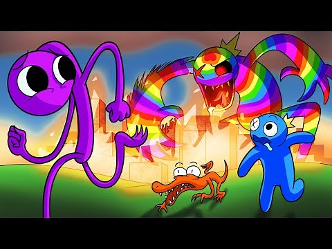 ORIGIN of the RAINBOW GOD... (Cartoon Animation)