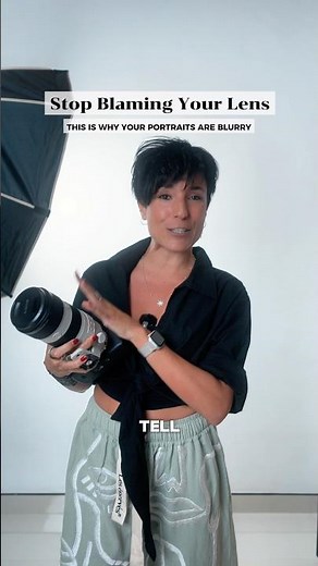 Why Your Portraits Are Always Blurry (fix this camera setting)