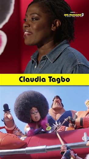 Découvrez Claudia Tagbo dans la voix de Belle Bombe - Les Minions 2