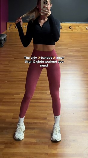 Effective Inner Thigh and Glute Banded Workout for Toned Legs